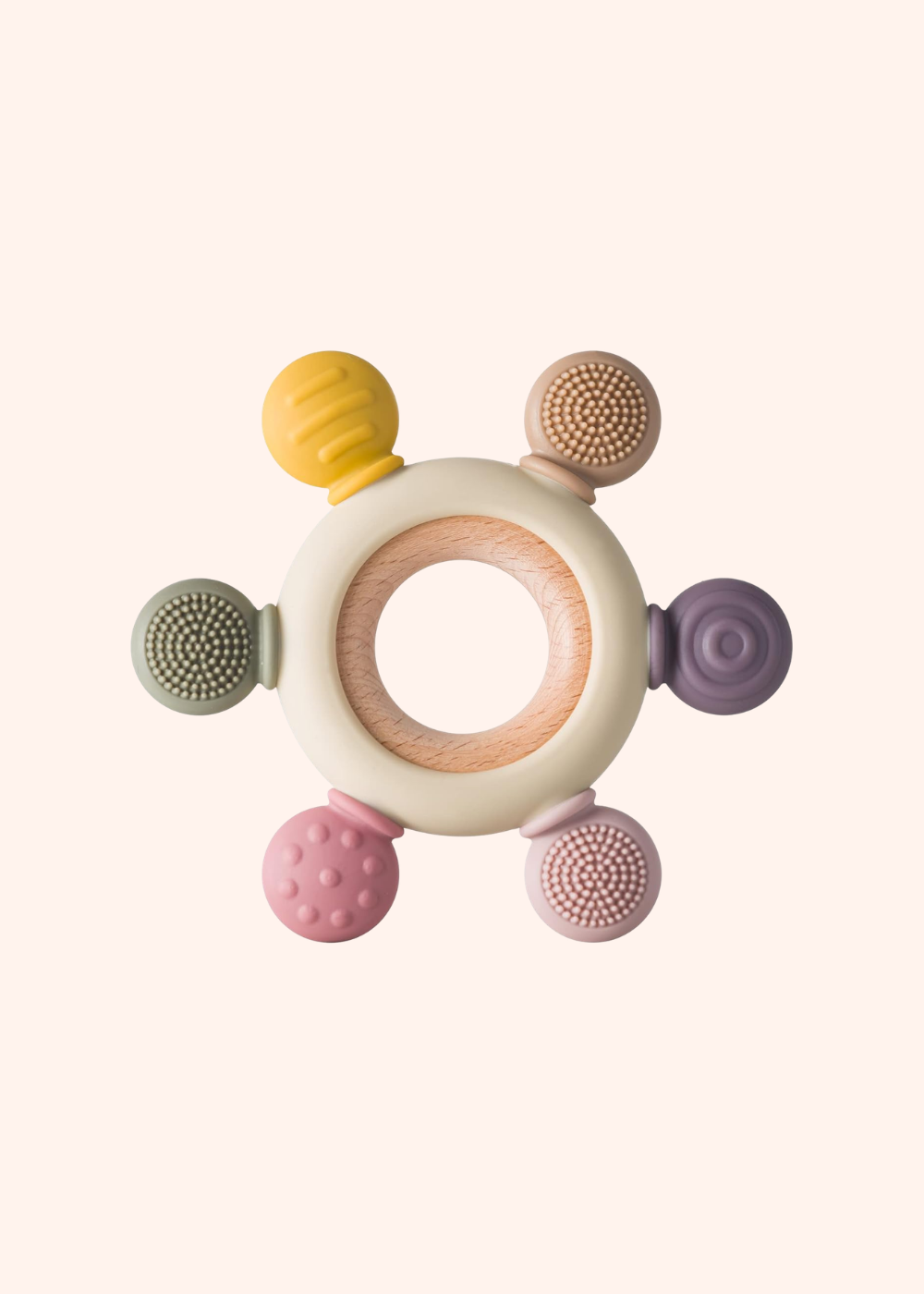 Baby Teething Toys Silicone Teethers BPA Free Silicone Rudder