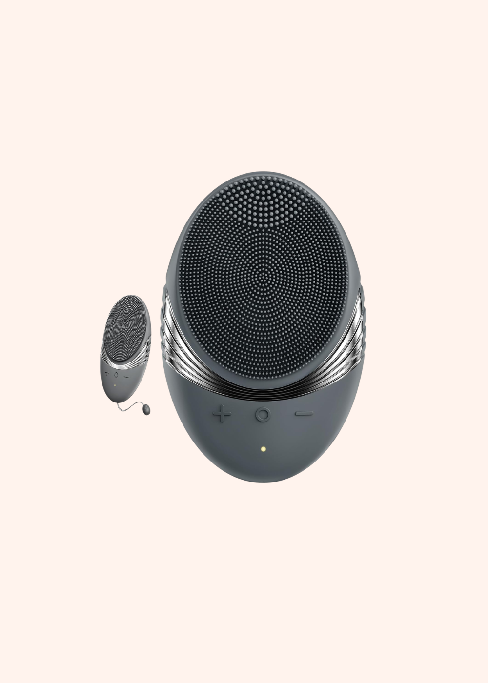 COSLUS FBS01 Facial Cleansing Brush Face Scrubber, Compact for Travel | Rechargeable, Gentle Silicone, 5 Cleansing Modes, Deep Cleaning for Men & Women