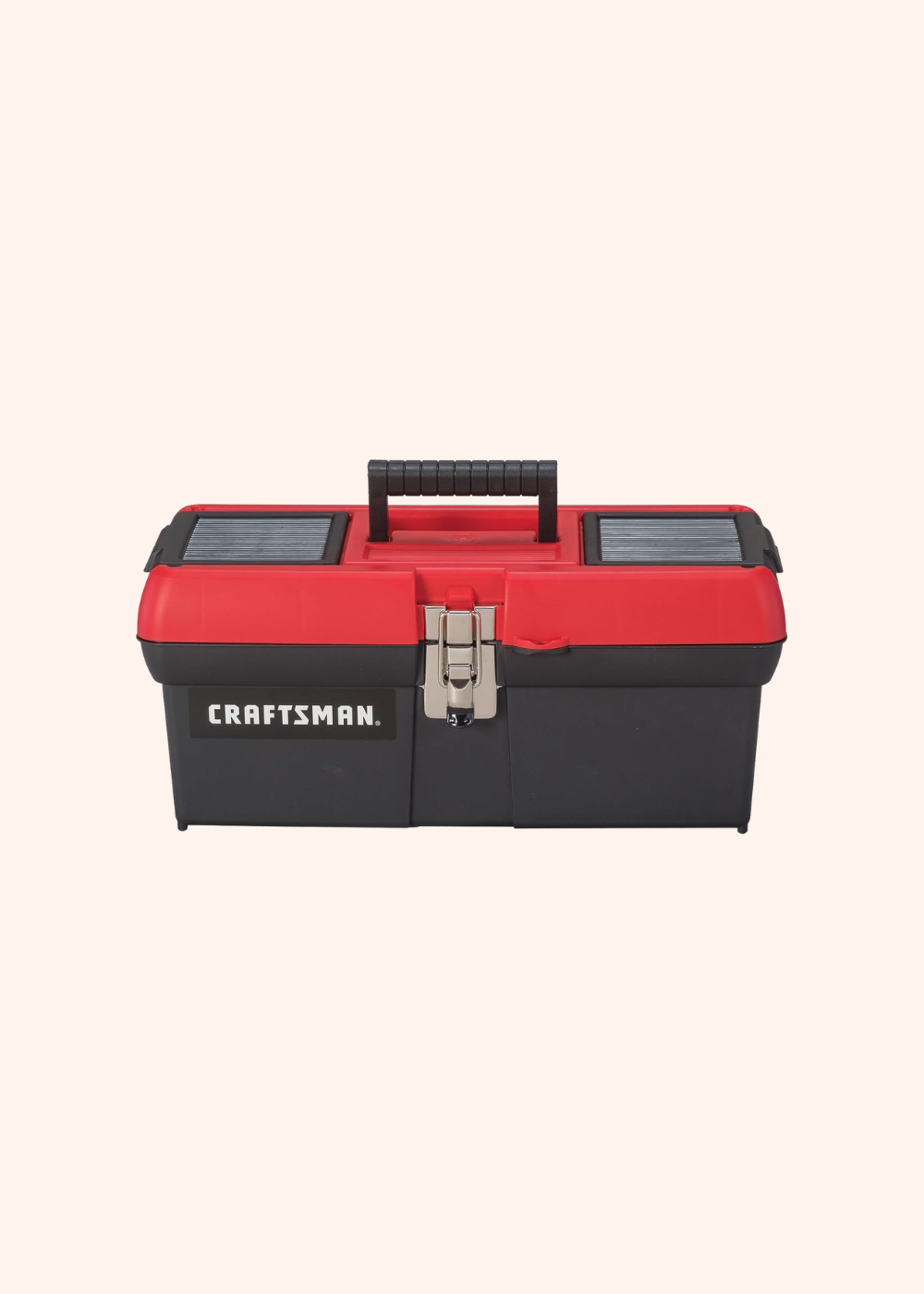 CRAFTSMAN Tool Box, Lockable, 16 in., Red/Black (CMST16901)