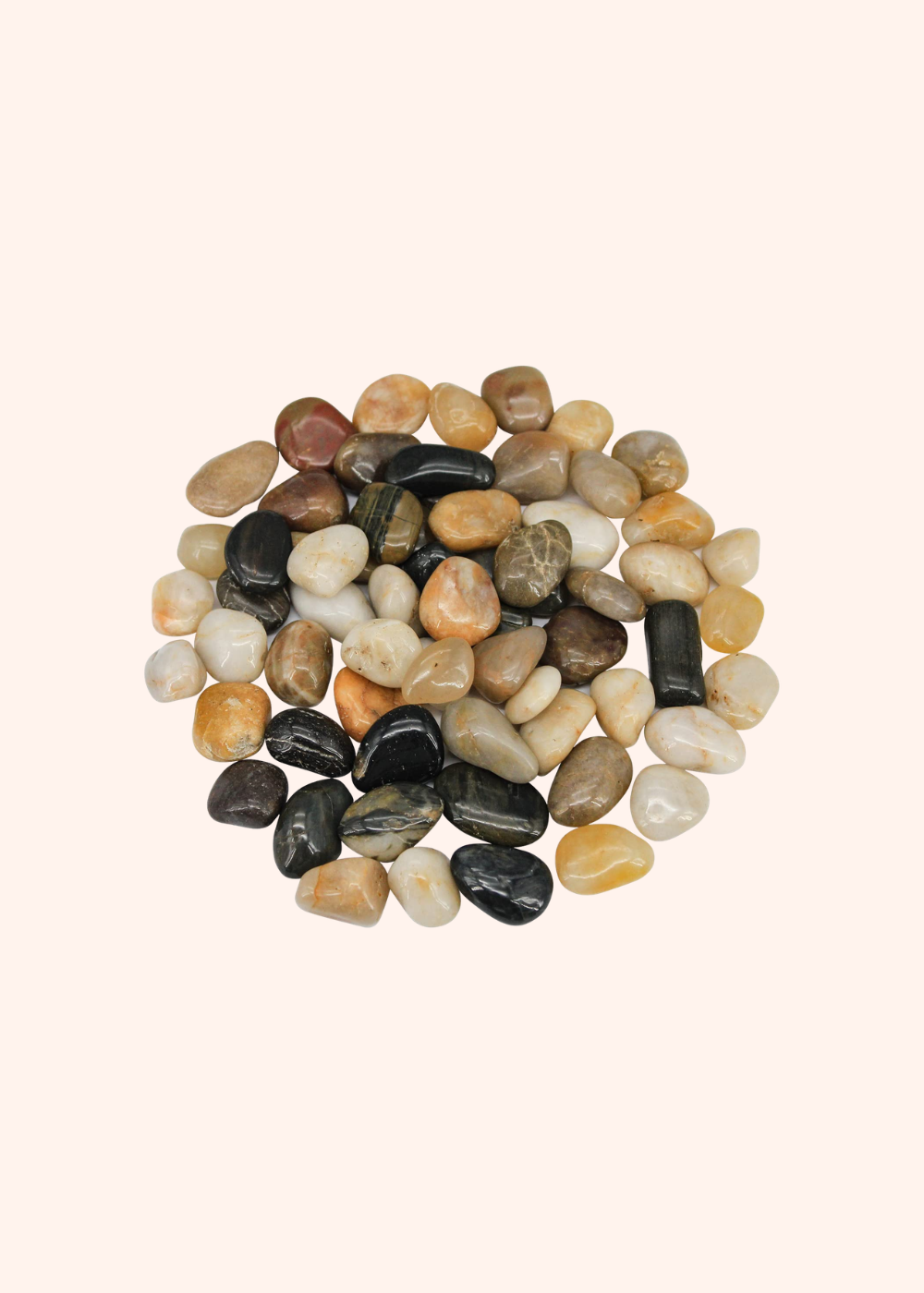 Virekm River Rocks, Decorative Ornamental Pebbles,Garden Landscaping Stones