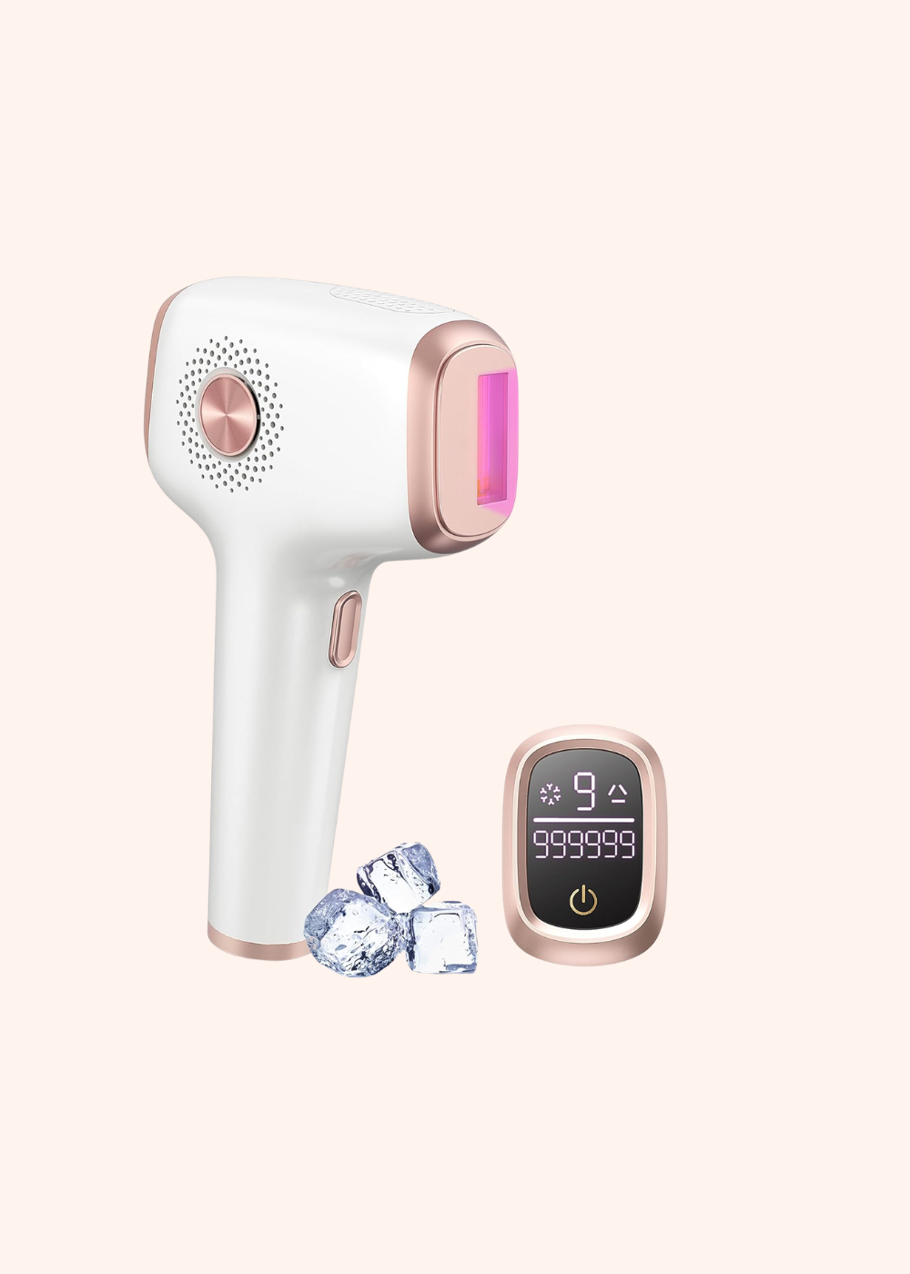 INNZA IPL Hair Removal with Ice Cooling Care Function for Women,Long-Lasting Results