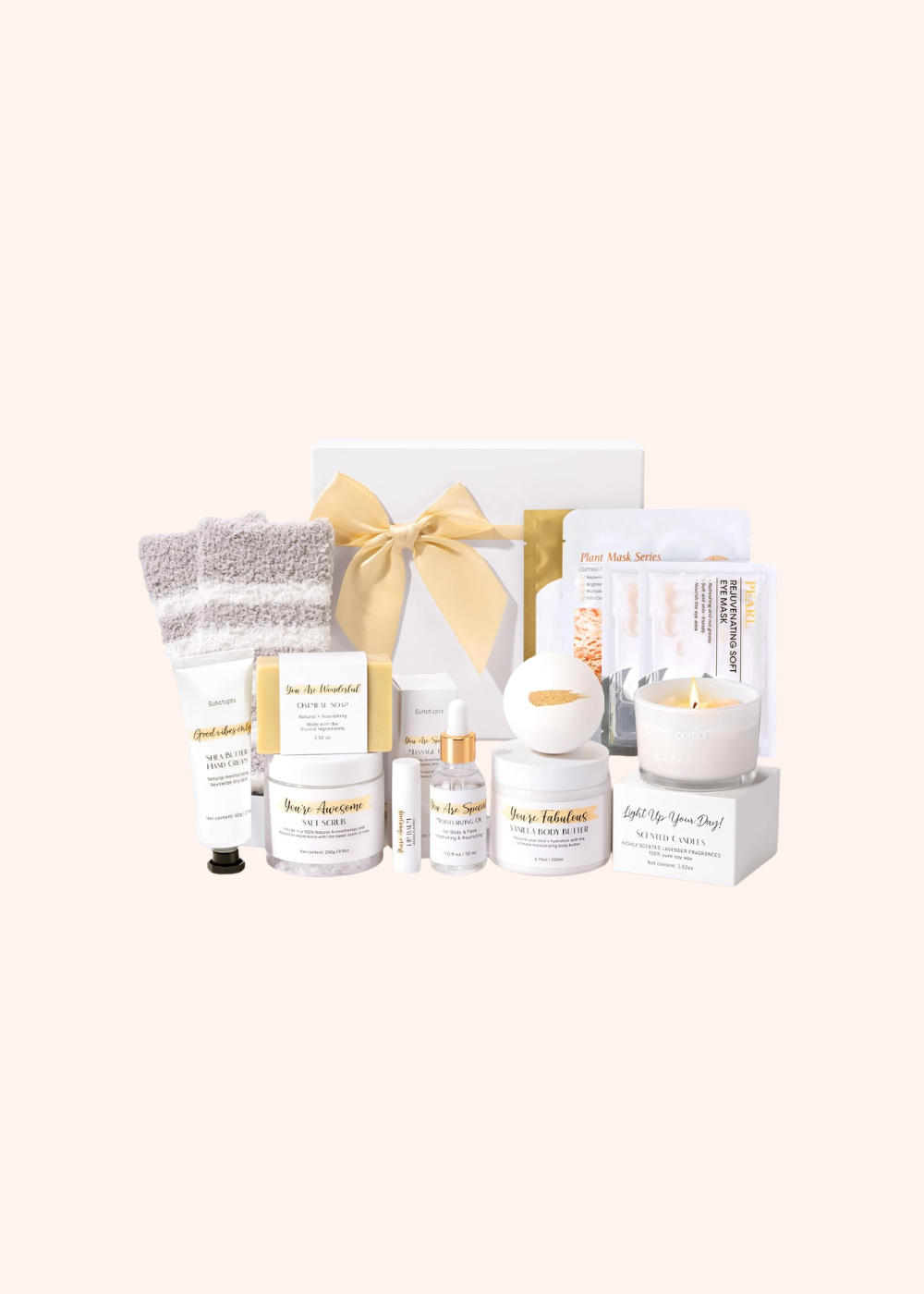 Spa Gifts for Women 13Pcs Mothers Day Gifts Happy Birthday Gift Baskets