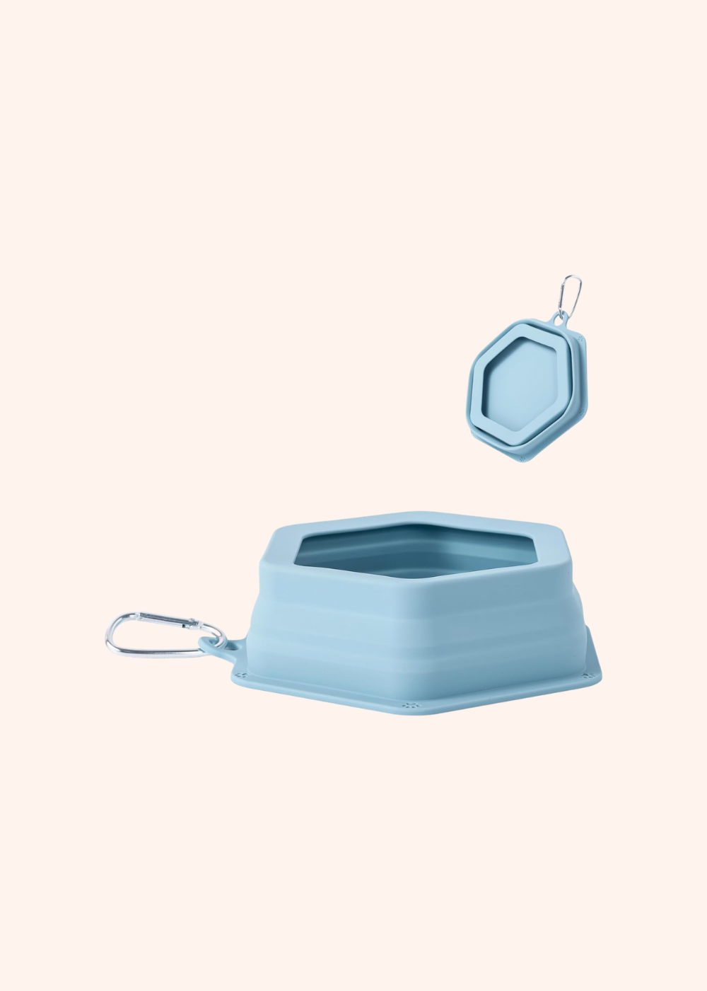 No Splash Dog Travel Bowls for Cars, Spill Proof Collapsible Dogs Water and Food Feeder Dispenser