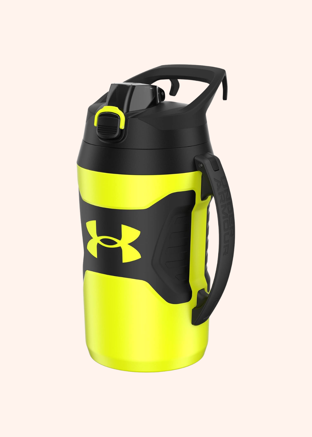 Under Armour Insulated Water Bottle with Handle & Fence Hook, Half Gallon Sports Water Jug